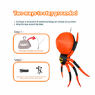 PTS 8FT Inflatable Hanging Spider Outdoor Decoration - PartyTimeSolution