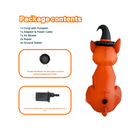 PTS 5FT Inflatable Corgi Dog with Pumpkin Outdoor Decoration - PartyTimeSolution