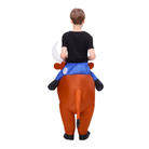 Kid Cowboy Ride On Inflatable Costume - PartyTimeSolution