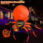 PTS 8FT Inflatable Hanging Spider Outdoor Decoration - PartyTimeSolution