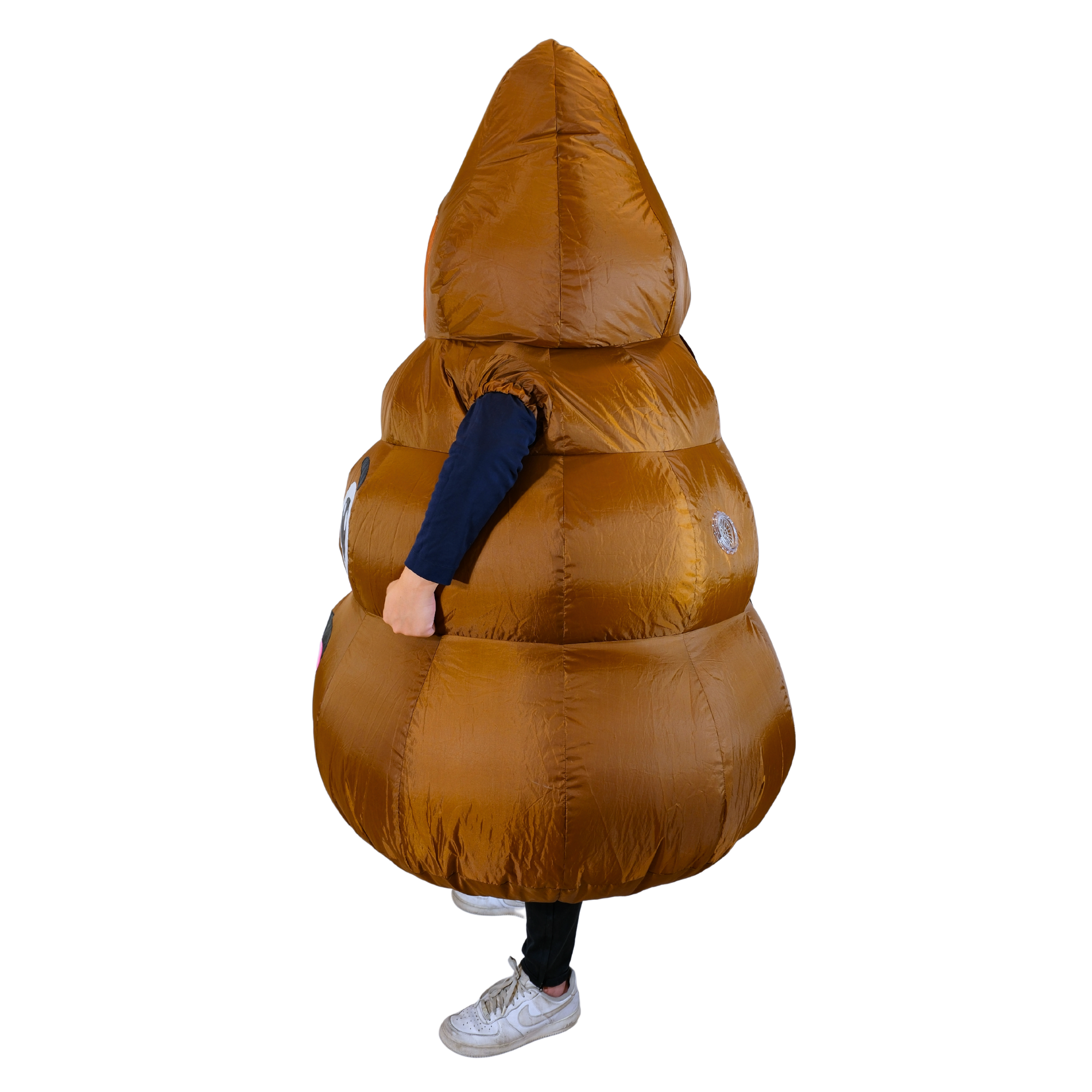 Big Eyes Poop Adult Inflatable Costume - PartyTimeSolution