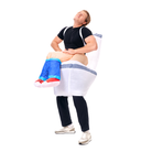 Adult Ride On Toilet Inflatable Costume - PartyTimeSolution