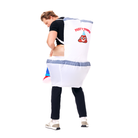 Adult Ride On Toilet Inflatable Costume - PartyTimeSolution