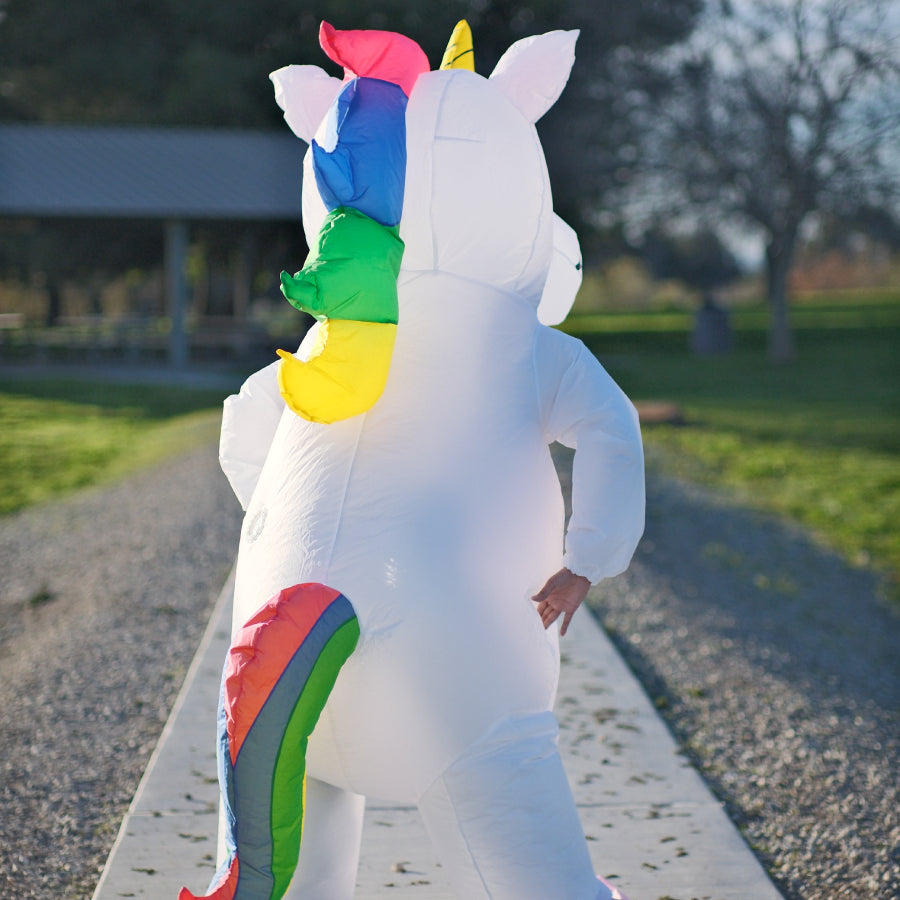 PTS Inflatable Unicorn Costume for Halloween Inflatables Cosplay Party - PartyTimeSolution