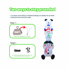 10FT Christmas Inflatable Snowman Family Tower Outdoor Decoration - PartyTimeSolution