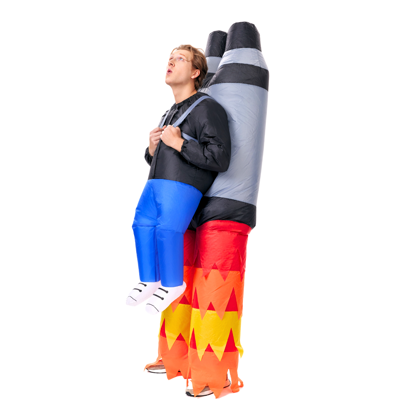 PTS Adult Inflatable Rocket Costume - PartyTimeSolution