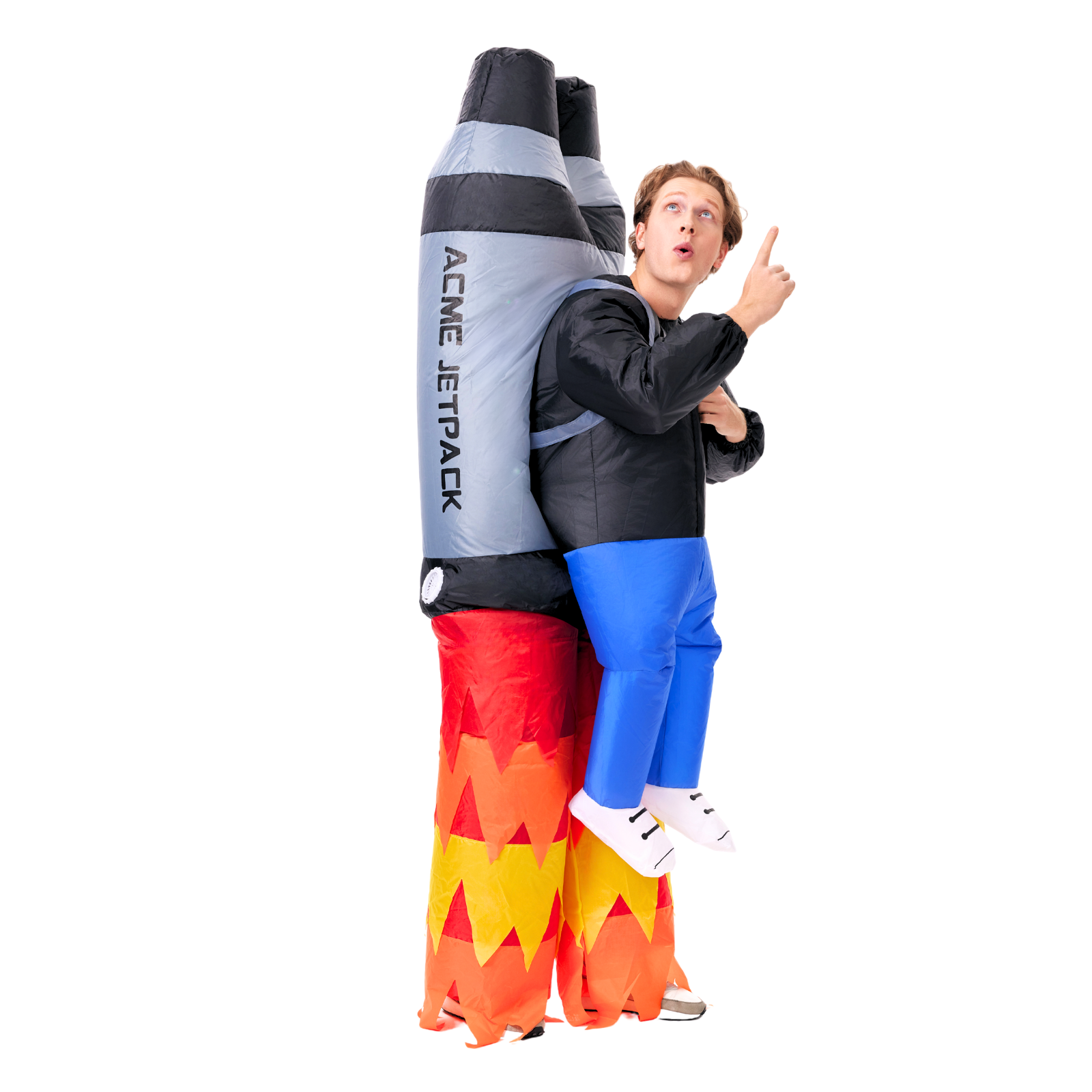 PTS Adult Inflatable Rocket Costume - PartyTimeSolution
