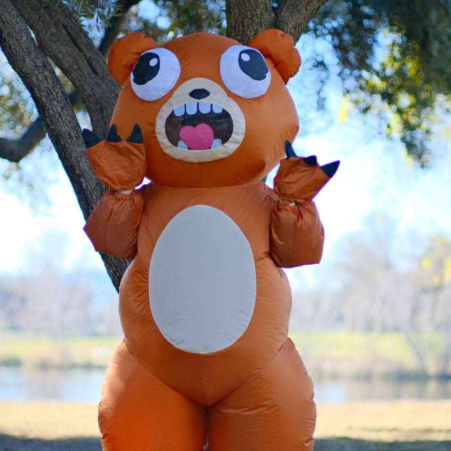 Kid Inflatable Bear Costume - PartyTimeSolution