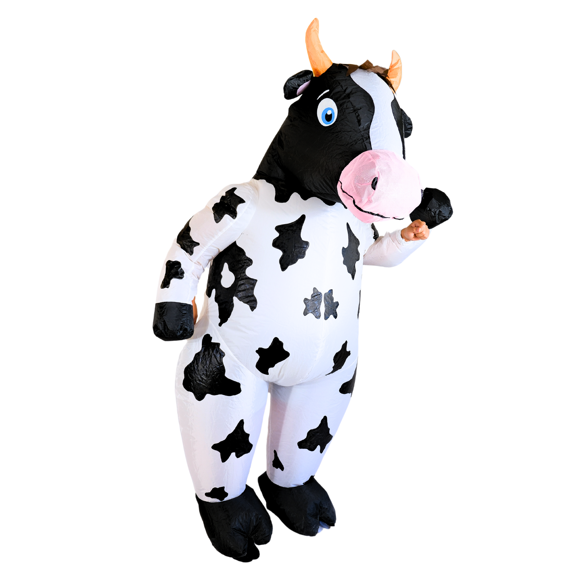 Adult Inflatable Costume Cow Costume - PartyTimeSolution