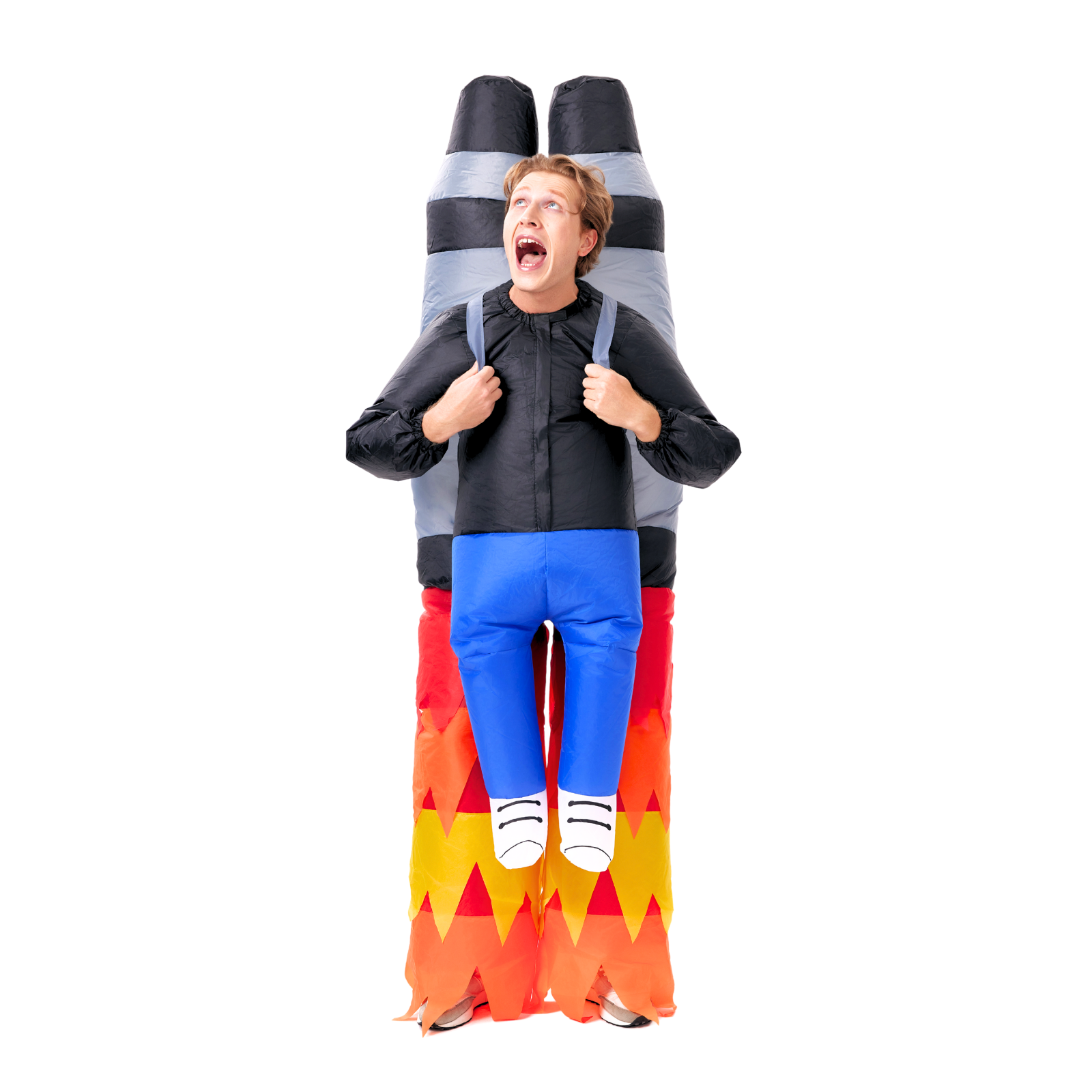PTS Adult Inflatable Rocket Costume - PartyTimeSolution