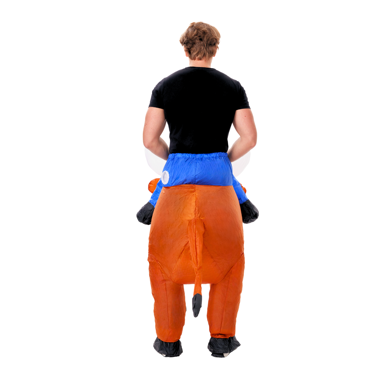 Adult Ride-On Inflatable Cowboy Costume - PartyTimeSolution