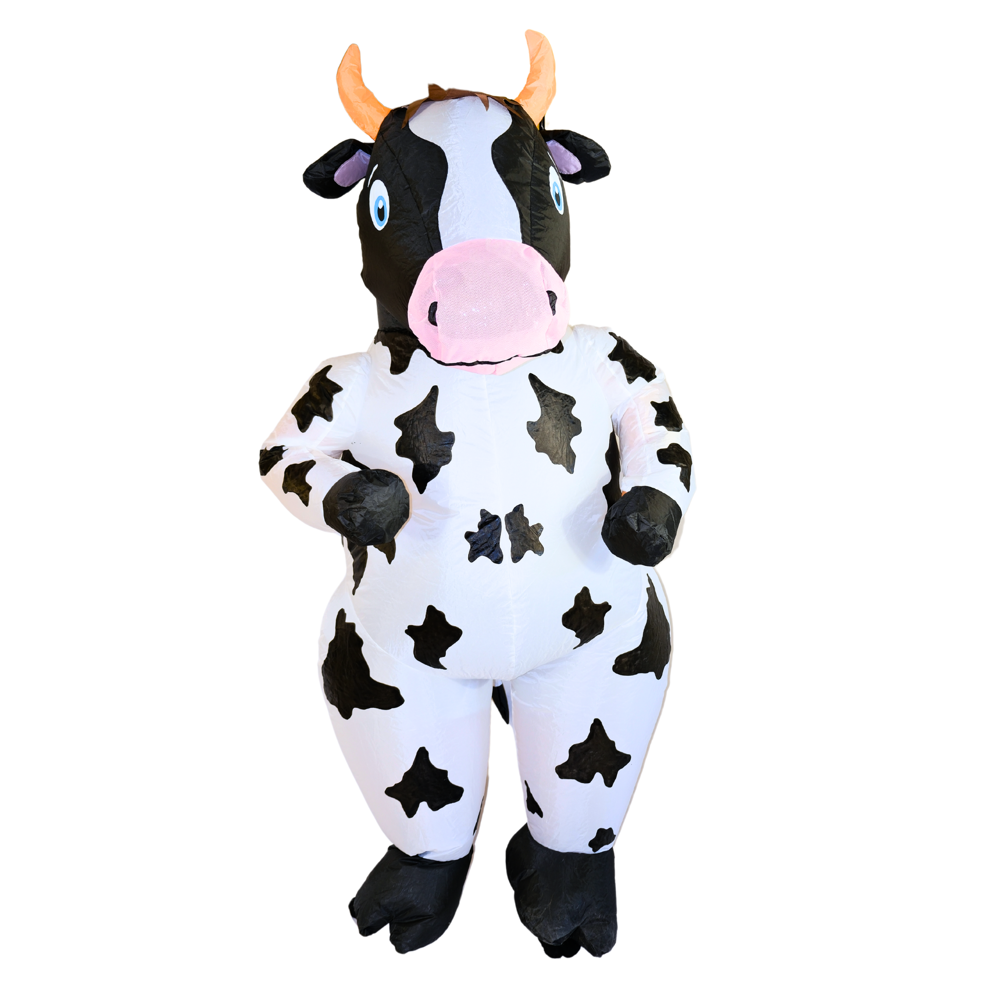 Adult Inflatable Costume Cow Costume - PartyTimeSolution