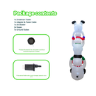 10FT Christmas Inflatable Snowman Family Tower Outdoor Decoration - PartyTimeSolution