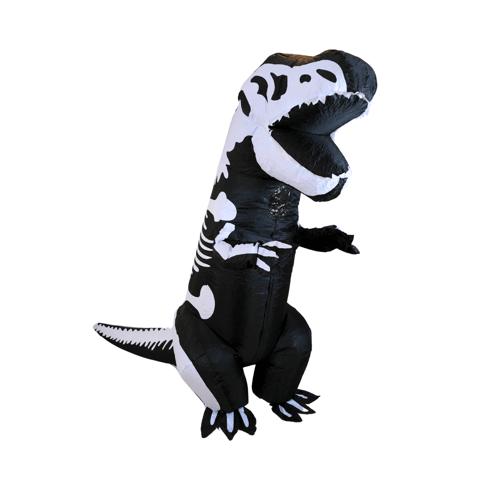 Adult Inflatable Dinosaur Skeleton Costume - PartyTimeSolution