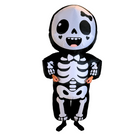 Kid Bow-Tied Cute Skeleton Inflatable Costume - PartyTimeSolution