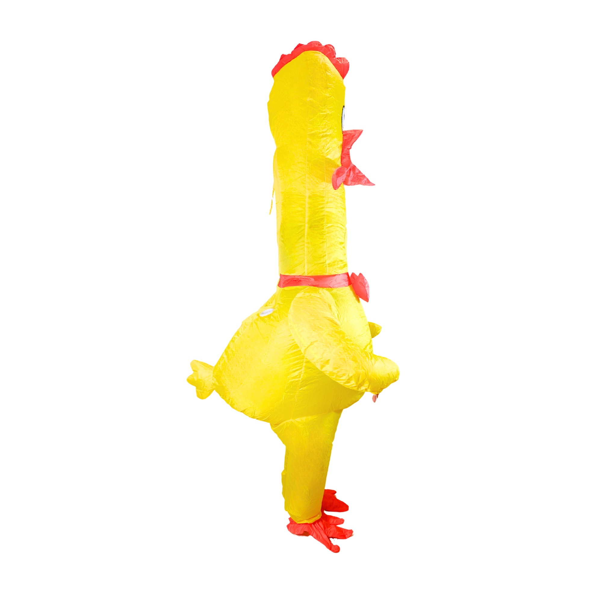 Small Size Costume for Kid Yellow Screaming Chicken Inflatable Costume - PartyTimeSolution