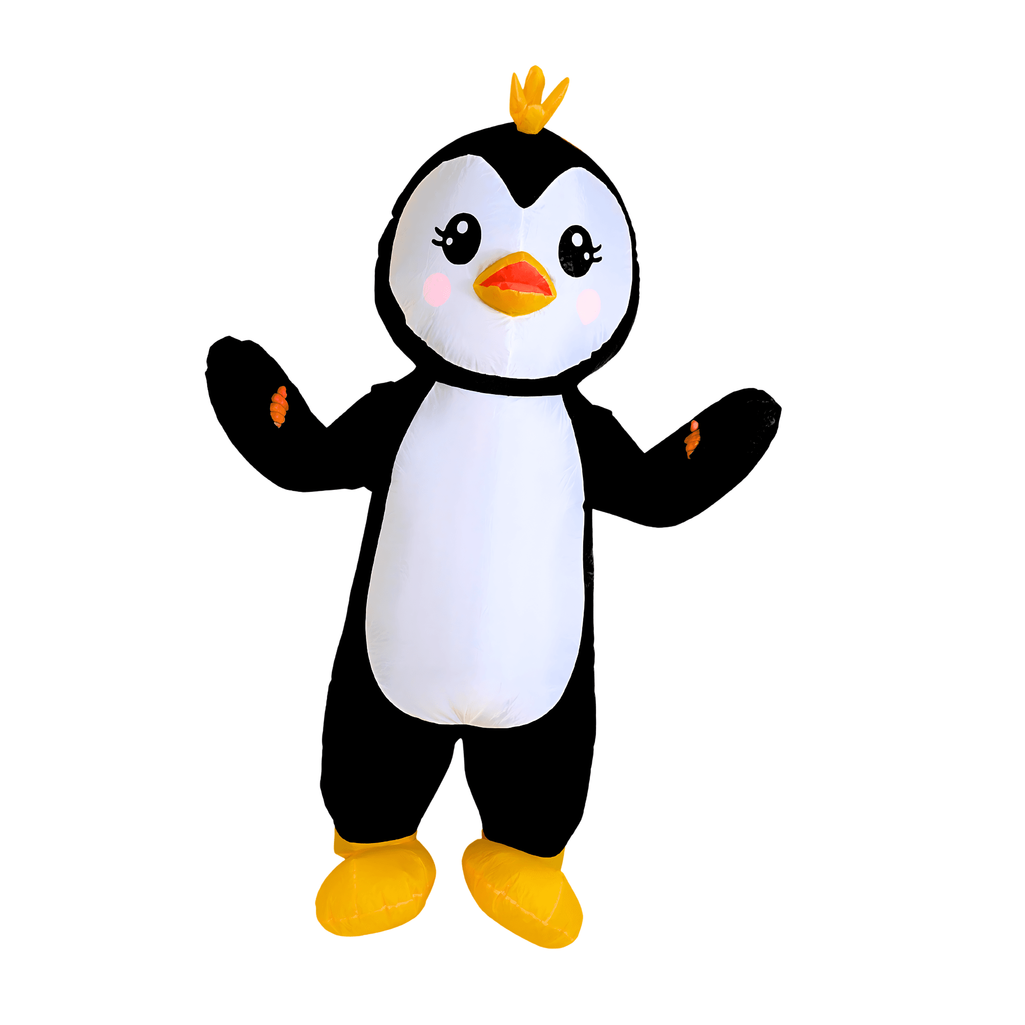 Kid Emperor Penguin Inflatable Costume - PartyTimeSolution