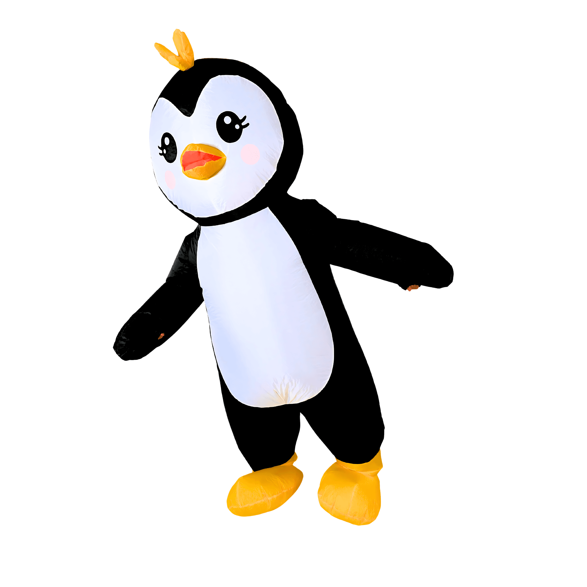 Kid Emperor Penguin Inflatable Costume - PartyTimeSolution