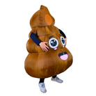 Big Eyes Poop Adult Inflatable Costume - PartyTimeSolution