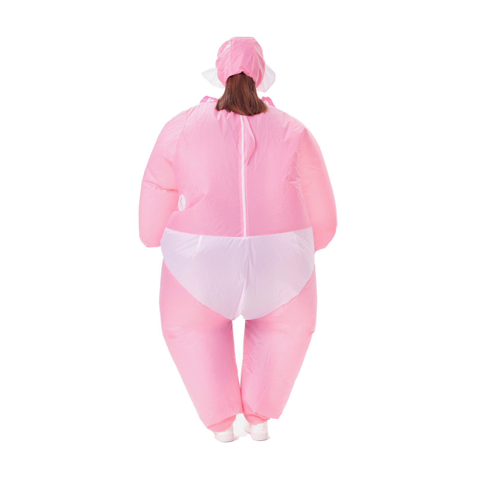 Adult Inflatable Baby Girl Costume - PartyTimeSolution