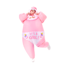 Adult Inflatable Baby Girl Costume - PartyTimeSolution
