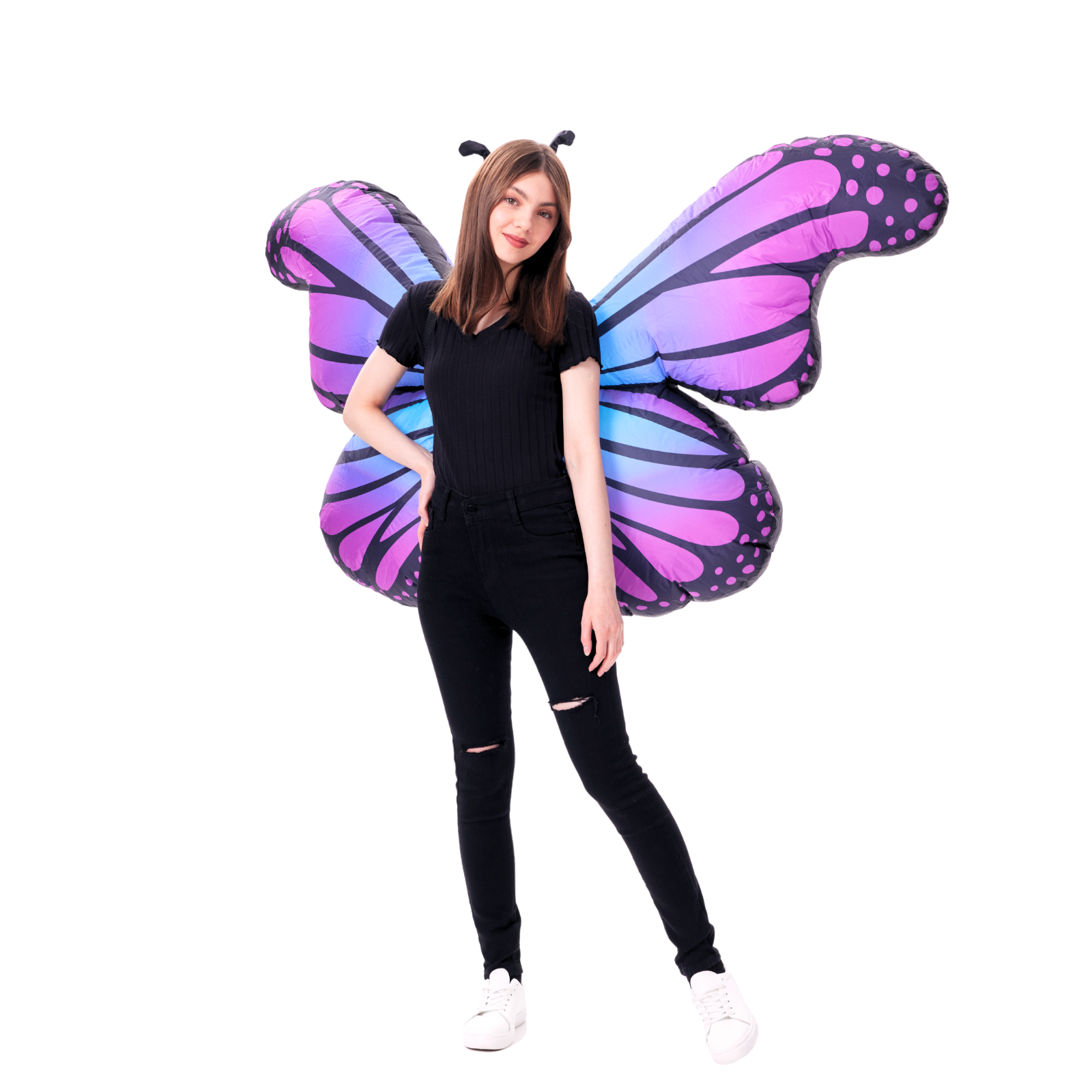 PTS Inflatable Butterfly Costume - PartyTimeSolution