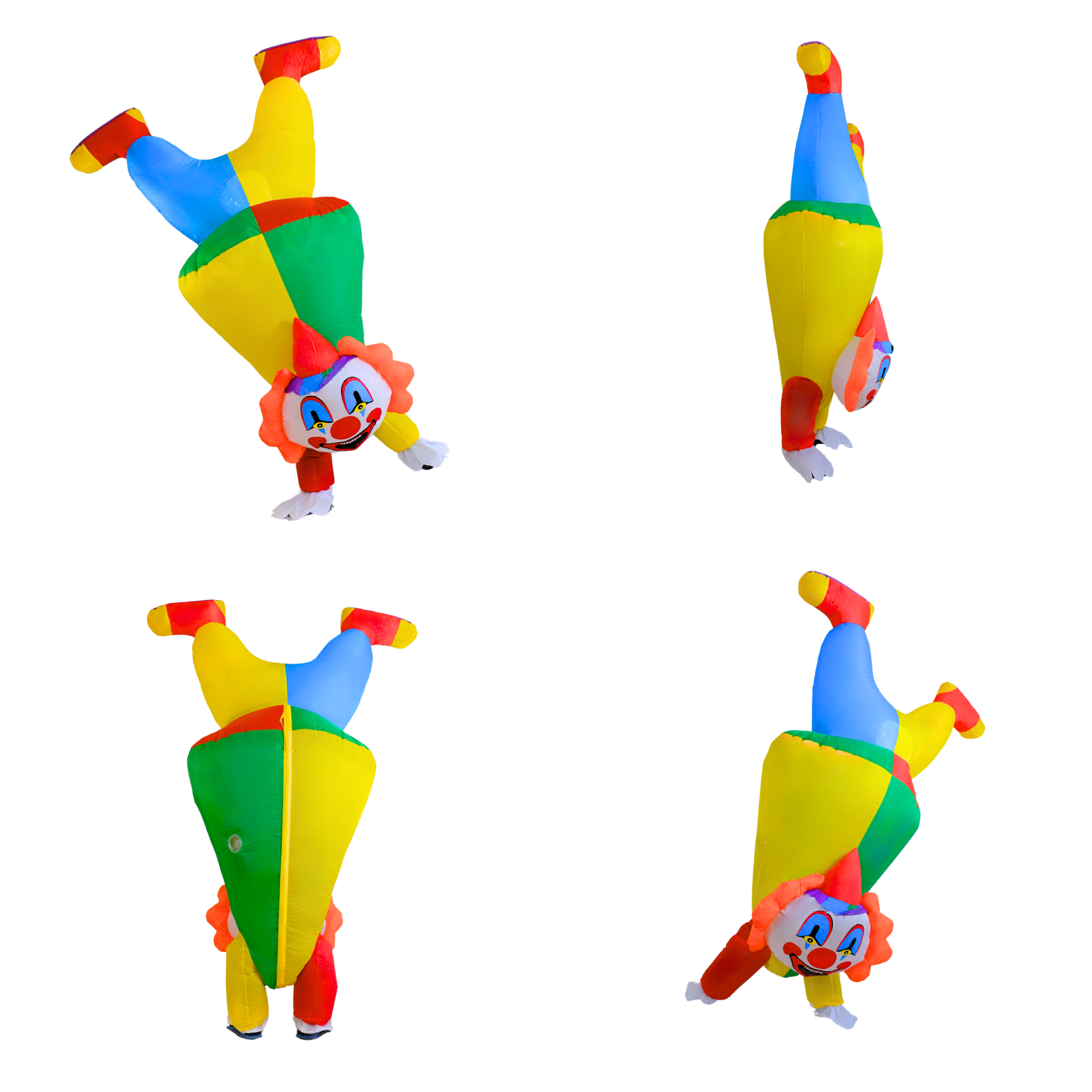 Adult Clown Inflatable Costume - PartyTimeSolution