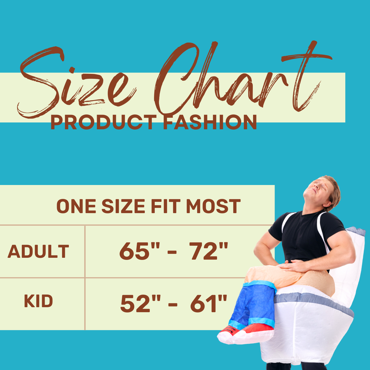 Adult Ride On Toilet Inflatable Costume - PartyTimeSolution