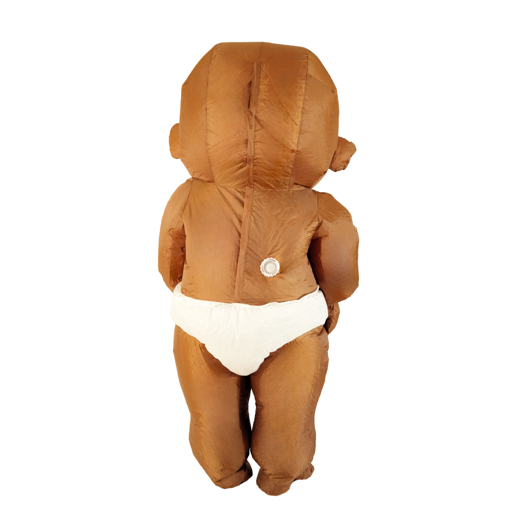 Black Skin Baby with Pacifier Adult Inflatable Costume - PartyTimeSolution