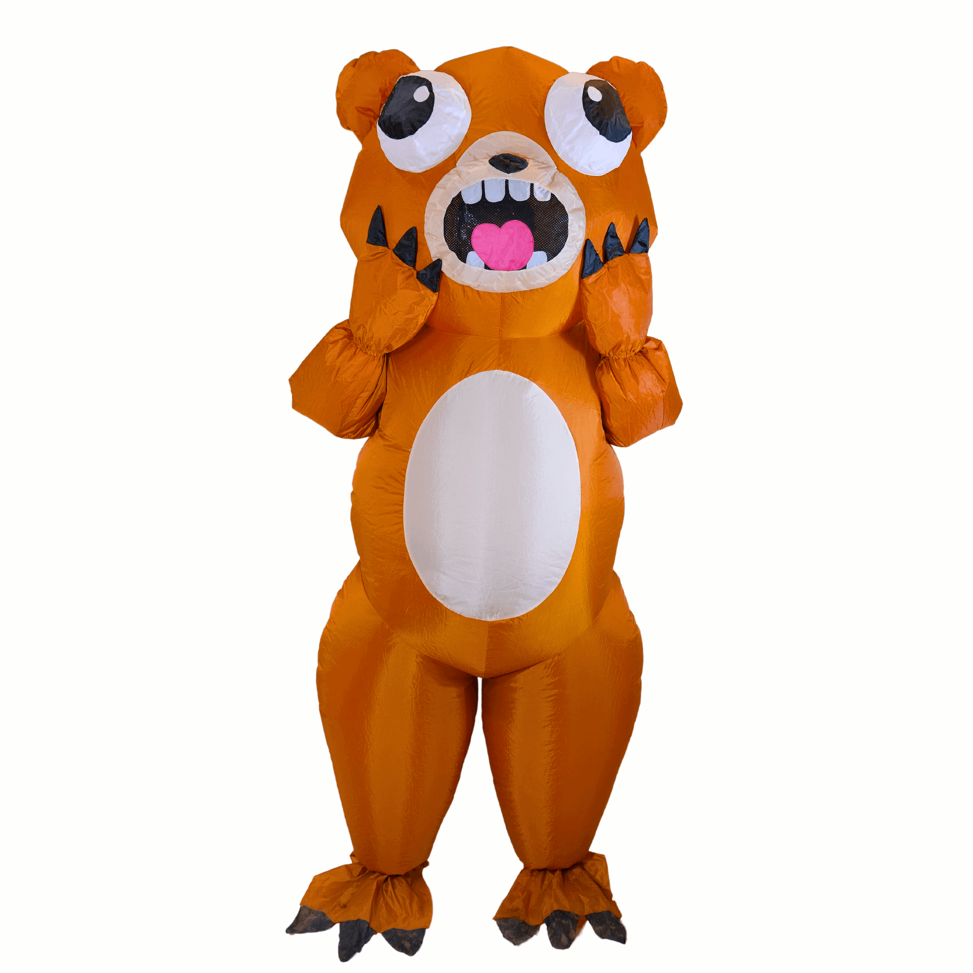Blow Up Bear Adult Inflatable Costume - PartyTimeSolution