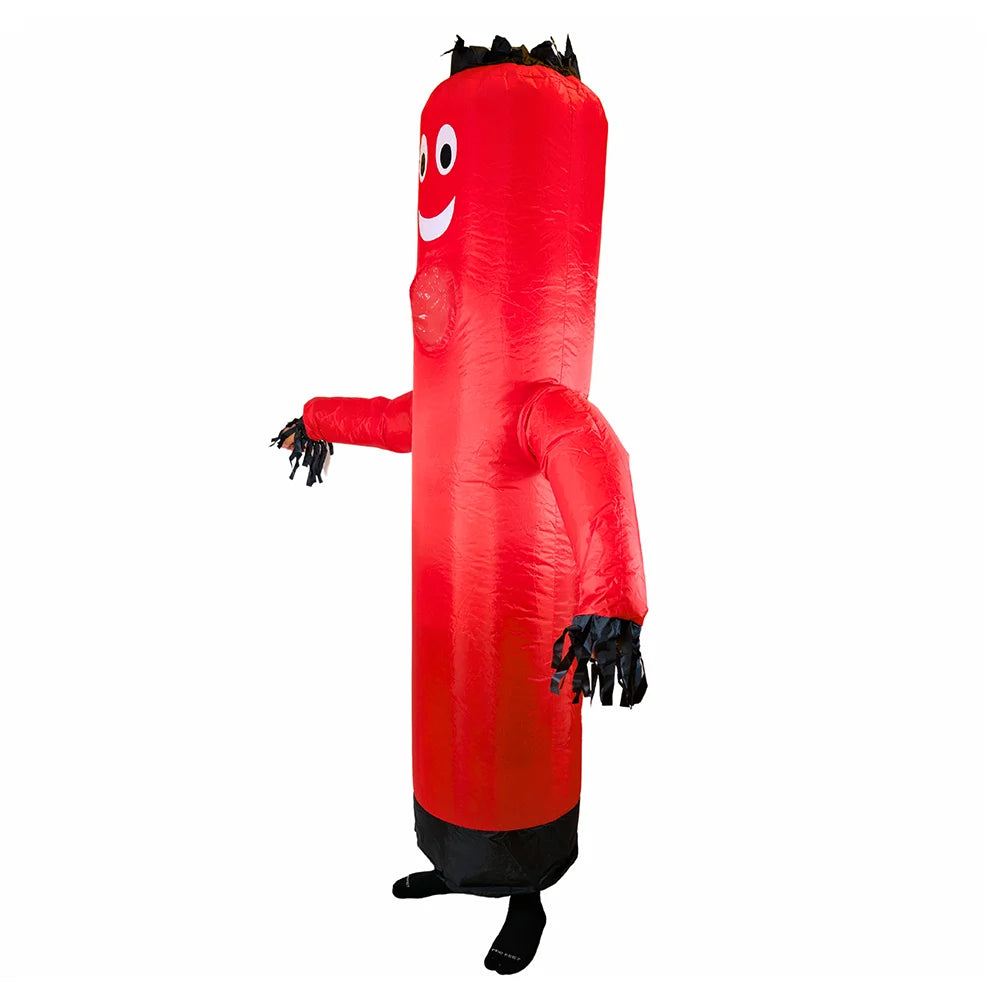 Kid Red Tube Man Inflatable Costume - PartyTimeSolution