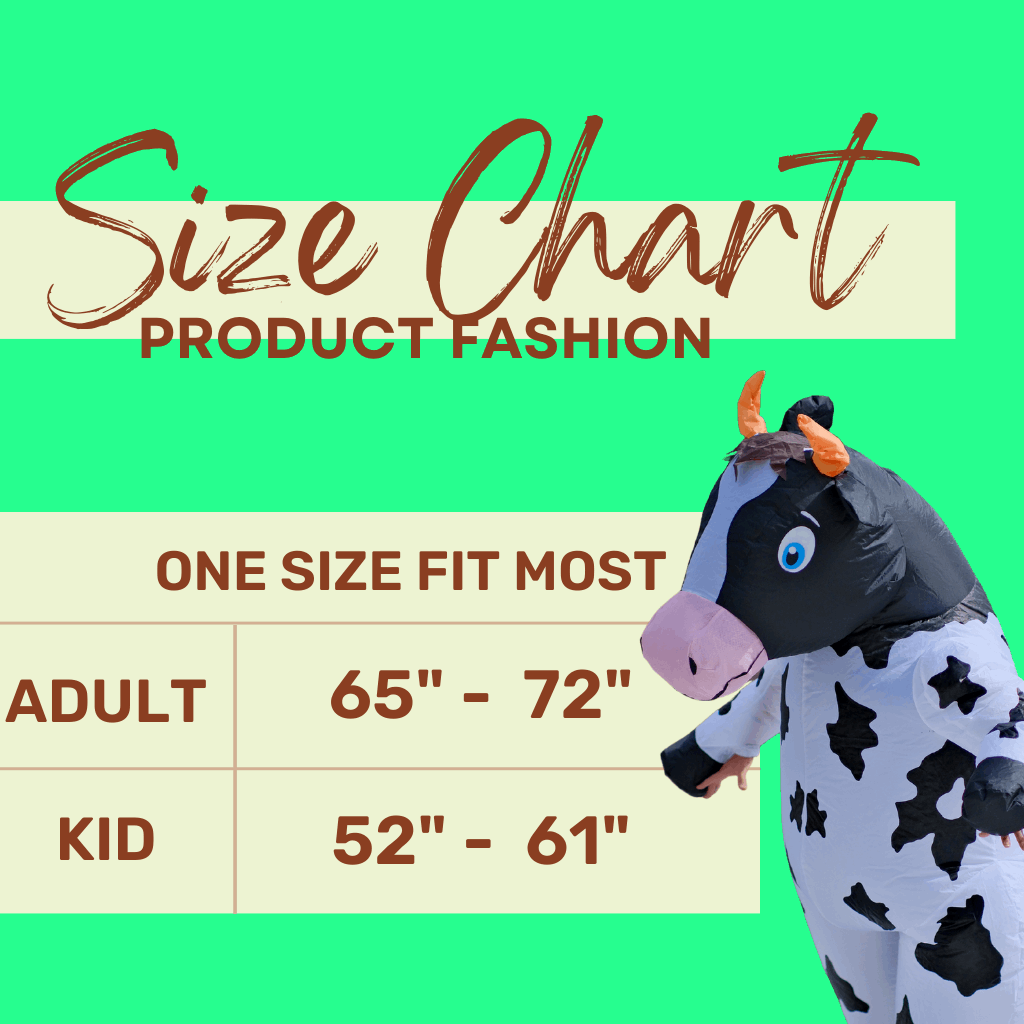 Cow Adult Inflatable Costume