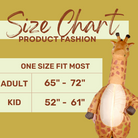 Giraffe Adult Inflatable Costume