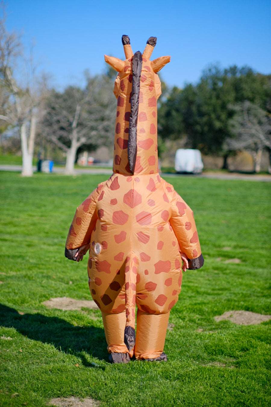 Giraffe Adult Inflatable Costume