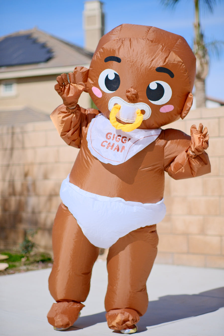 Baby Inflatable Costume Adult Inflatable Costume PartyTimeSolution