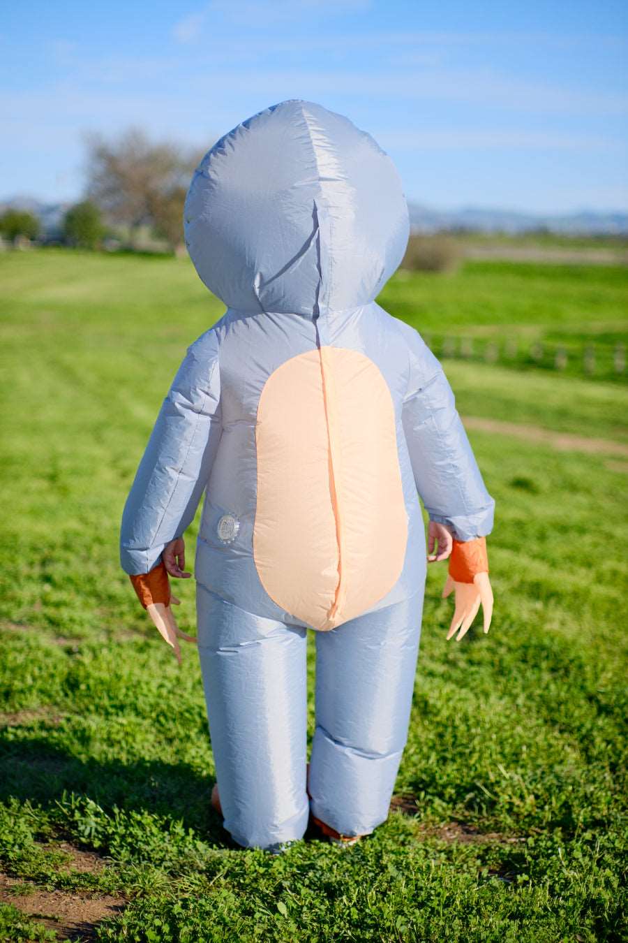 Blue Sloth Adult Inflatable Costume