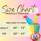 Handstand Smiling Clown Adult Inflatable Costume