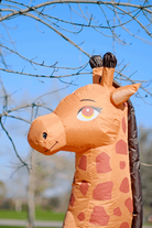 Giraffe Adult Inflatable Costume