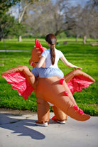 Angry Dragon Ride On Adult Inflatable Costume