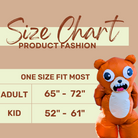 Kid Wacky Bear Inflatable Costume