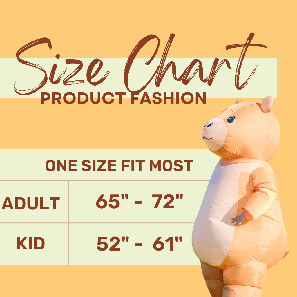 Capybara Inflatable Raft Inflatable Capybara Costume - Inflatable Animal Costumes ...