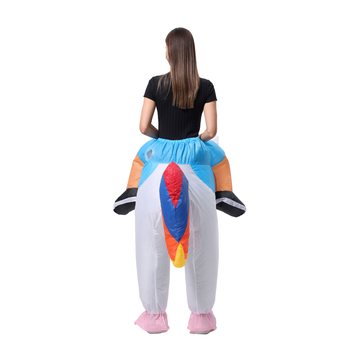 Inflatable Horse Costume - Inflatable Riding Costumes-Party Time ...